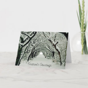 Winter in Heaton Park Holiday Card