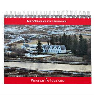 Winter In Iceland Calendar