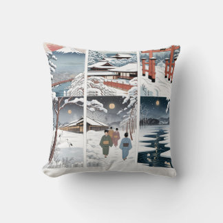 Winter in Japan Shirt Cushion