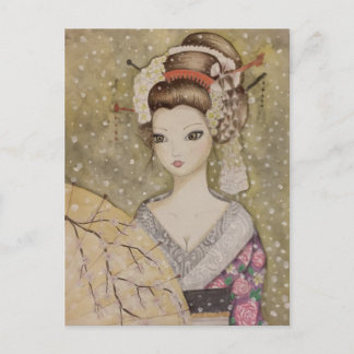 Winter in Kyoto Postcard