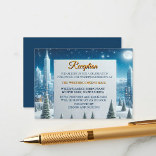 WINTER in Magical Wonderland Enclosure Card