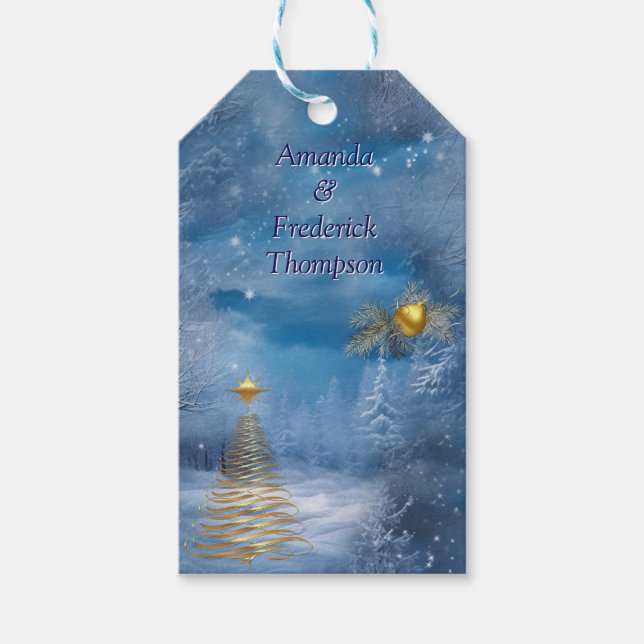 WINTER  in Magical Wonderland Gift Tags (Front)