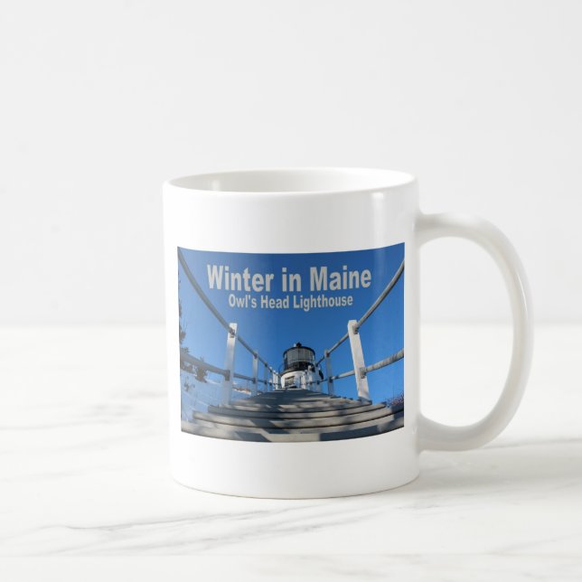 Winter in Maine Coffee Mug (Right)