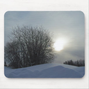 Winter In Maine Mouse Mat