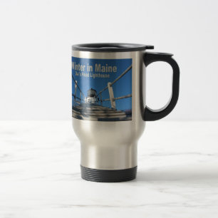 Winter in Maine Travel Mug