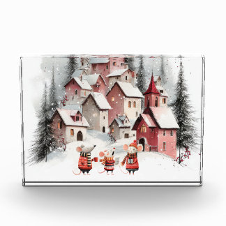 Winter in Mice Town Photo Block
