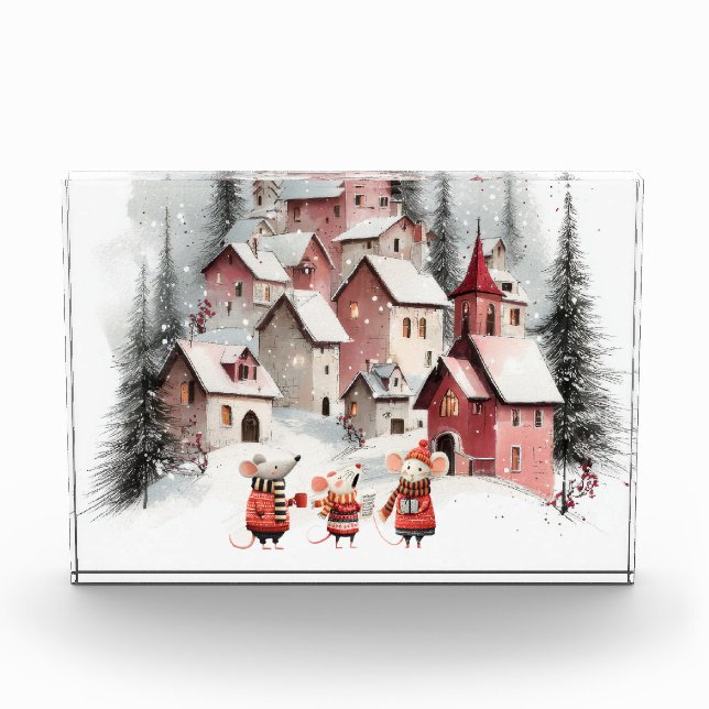 Winter in Mice Town Photo Block (Front)