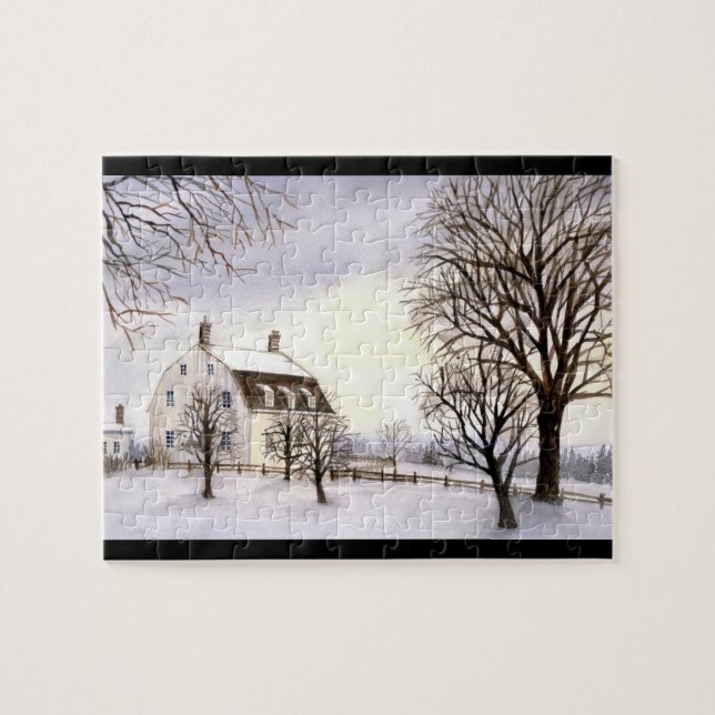 Winter in New England Jigsaw Puzzle (Horizontal)