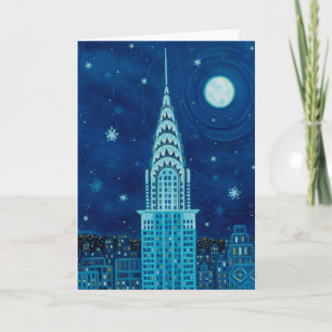 Winter in New York City Card