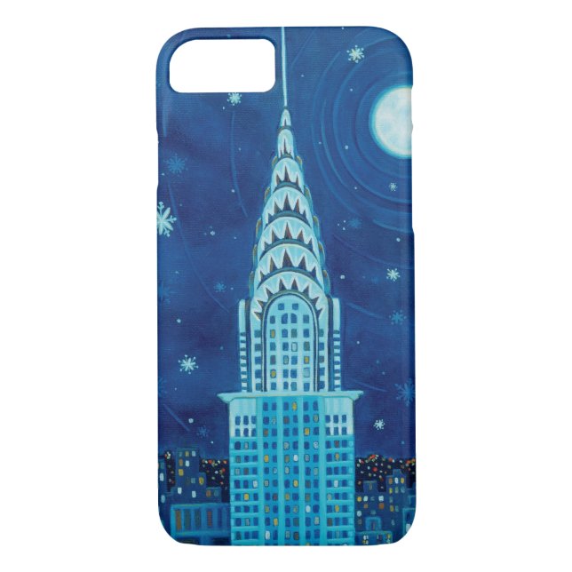 Winter in New York City iPhone 7 Case (Back)