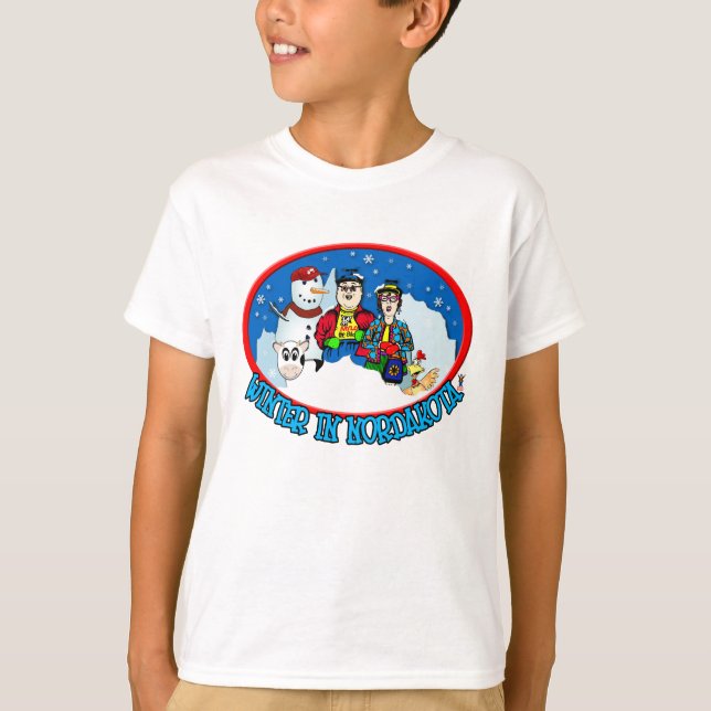 Winter in Nordakota T-Shirt (Front)