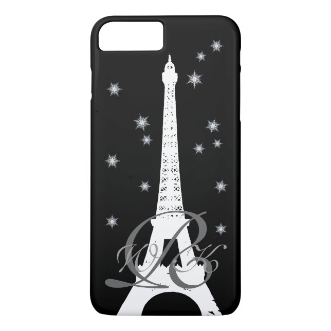 Winter in Paris iPhone Case (Back)