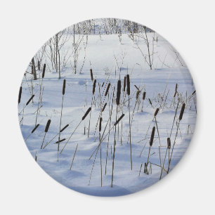 Winter in Quebec, Canada Magnet