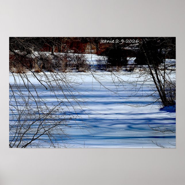 Winter in South Jersey Poster (Front)