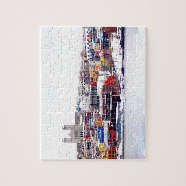 Winter In St. John's Jigsaw Puzzle (Vertical)
