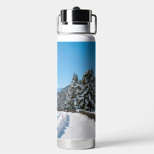 Winter in St. Moritz Water Bottle