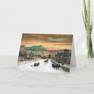 Winter in the Country Holiday Card