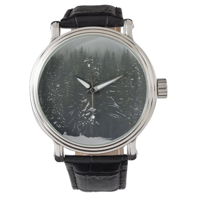 Winter in the Mountain Forest Watch (Front)