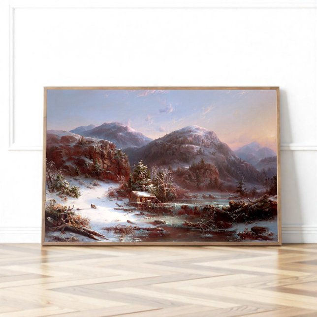 Winter in the Mountains Poster (Creator Uploaded)