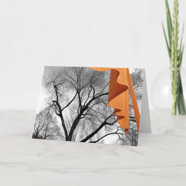 Winter in the Park Card (Front)