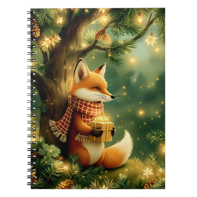 Winter in the Pines Notebook (Front)