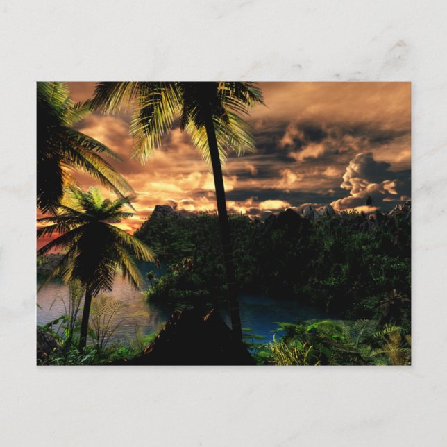 Winter In The Tropics Postcard (Front)