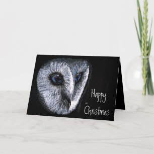 Winter in the Village front text Holiday Card