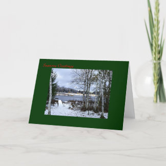 Winter In Wisconsin Holiday Card