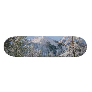 Winter in Yellowstone National Park, Wyoming Skateboard
