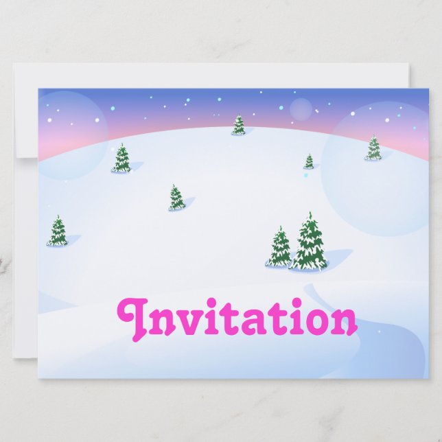 Winter Invitation (Front)