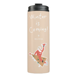 Winter Is Coming Personalised Holiday Travel Mug