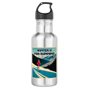 Winter Is For Running 532 Ml Water Bottle