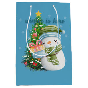 Winter Is Here     Medium Gift Bag