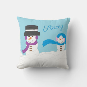Winter is Snowy: Cushion