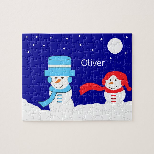 Winter is Snowy: Jigsaw Puzzle (Horizontal)