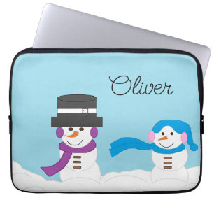 Winter is Snowy Laptop Sleeve