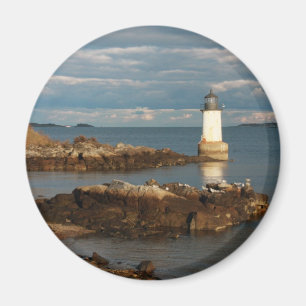 Winter Island Magnet