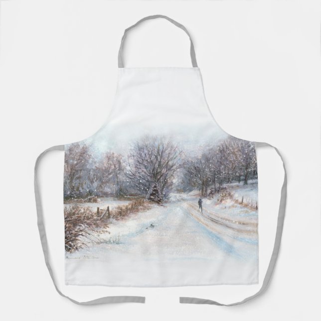 "Winter Isolation"  Apron (Front)