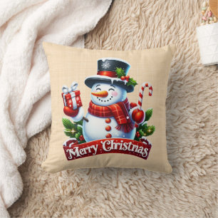 Winter Joy Festive Cushion