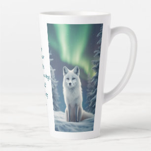 Winter Joy Fox Latte Mug