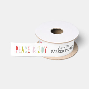 Winter Joy Holiday Satin Ribbon
