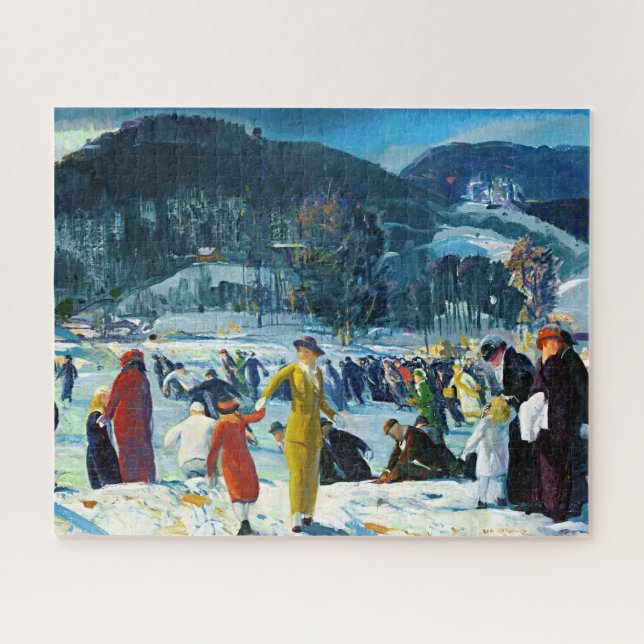 Winter Joy Puzzle – Bellows Fine Art Scene (Horizontal)