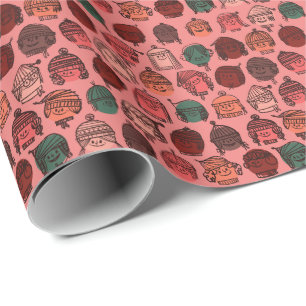 Winter Kids Wrapping Paper