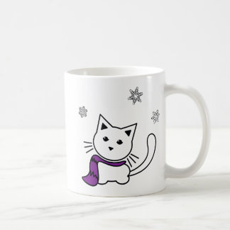 Winter Kitten Mug
