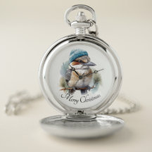 Winter Kookaburra Wishes, custom