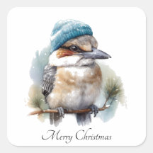 Winter Kookaburra Wishes, custom