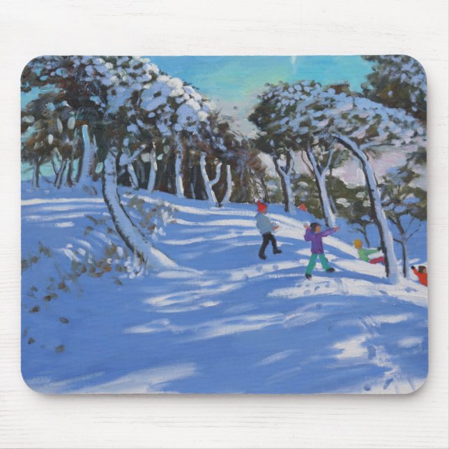 Winter Ladmanlow Derbyshire 2013 Mouse Mat (Front)