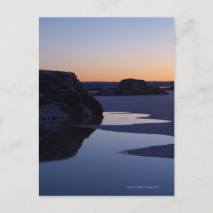 Winter, Lake Myvatn, Iceland Postcard