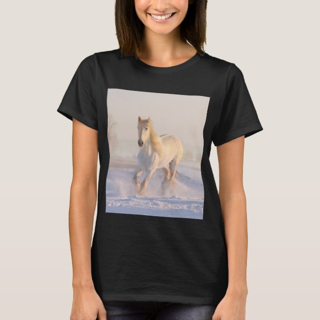 winter land horse T-shirt (Front)