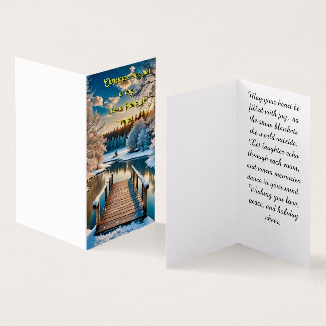 Winter landscape (Inside and Outside)